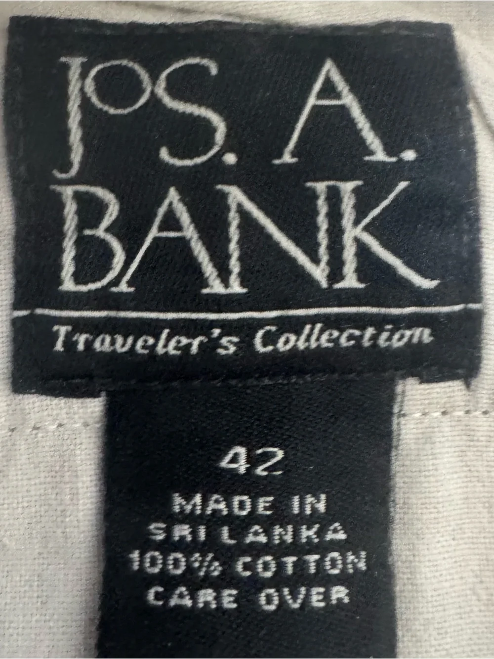 Jos. A. Bank classic flat